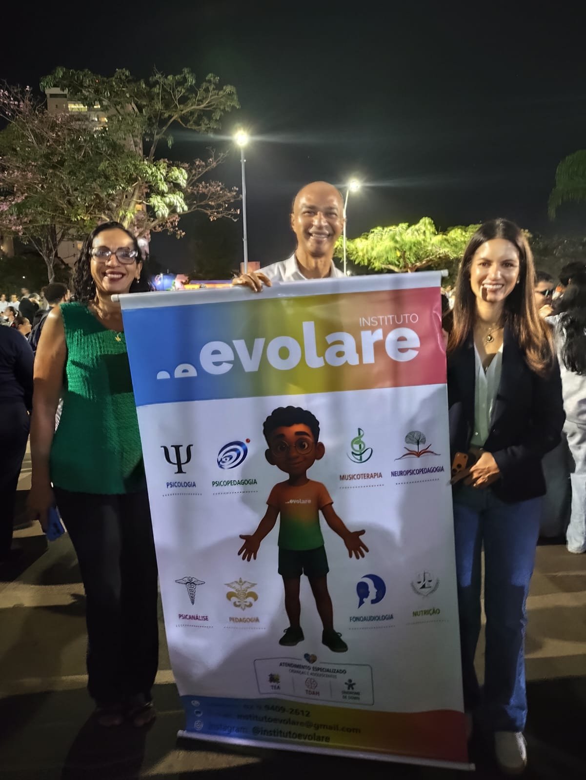 Instituto Evolare presente na Passeata pela Paz 2026